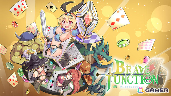 ブラックジャックでバトルするRPG「Brave×Junction」の体験版がSteamで配信！の画像1