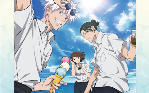 セガ ラッキーくじ「呪術廻戦 明昼の刻・黄昏の刻」が6月3日に発売！昼間と夕暮れの海辺がイメージの描き下ろしイラストアイテムが登場