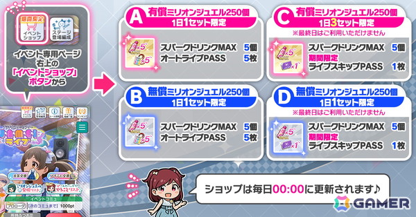 「アイドルマスター ミリオンライブ！ シアターデイズ」ミリラジから生まれた楽曲「U・N・M・E・I ライブ」で楽しむイベントが開催！の画像7