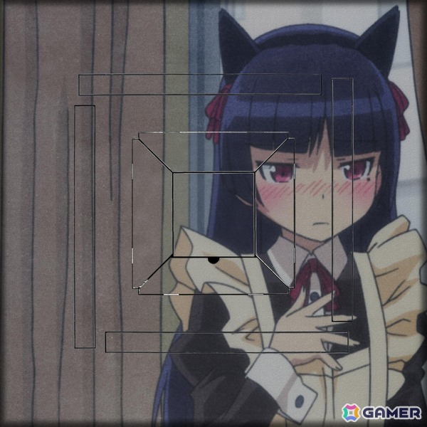 黒猫の卓背景2