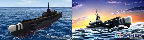 「蒼焔の艦隊」とアニメ「紺碧の艦隊」がコラボ！作中に登場する艦艇「特潜伊601富嶽号」やキャラクター「前原一征（CV.田中秀幸）」などが登場の画像2