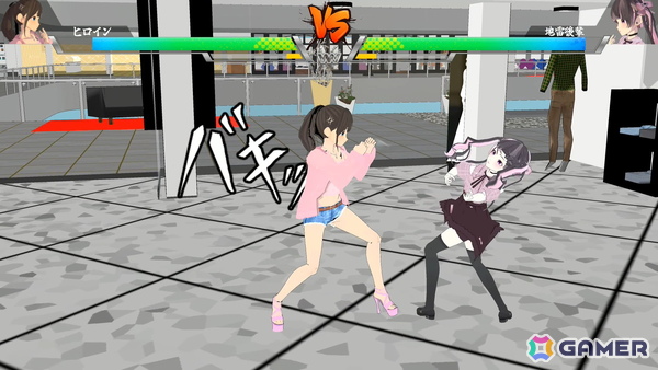 恋のライバルは力でねじ伏せる系の3D恋愛格闘アドベンチャーゲーム「彼氏の周りにいたら嫌な女友達を拳でわからせるゲーム」のSteamストアページが公開！の画像2
