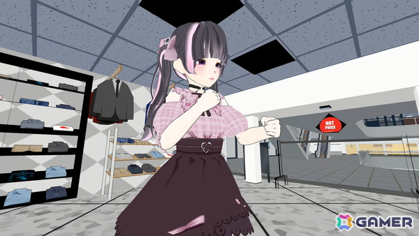 恋のライバルは力でねじ伏せる系の3D恋愛格闘アドベンチャーゲーム「彼氏の周りにいたら嫌な女友達を拳でわからせるゲーム」のSteamストアページが公開！の画像