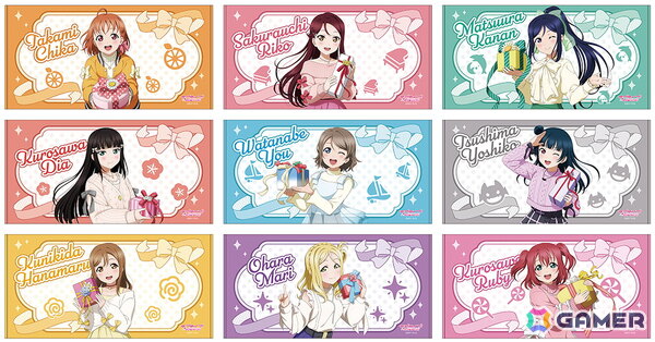「ラブライブ！サンシャイン!!」“Aqoursからキミにプレゼント”がテーマの描き下ろしイラストグッズが6月7日に発売！の画像4