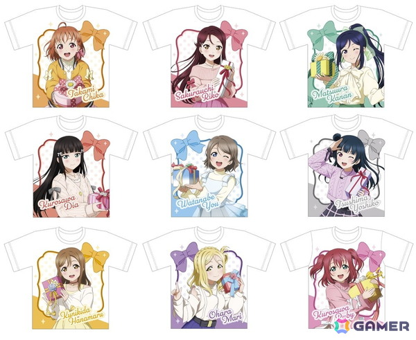 「ラブライブ！サンシャイン!!」“Aqoursからキミにプレゼント”がテーマの描き下ろしイラストグッズが6月7日に発売！の画像5