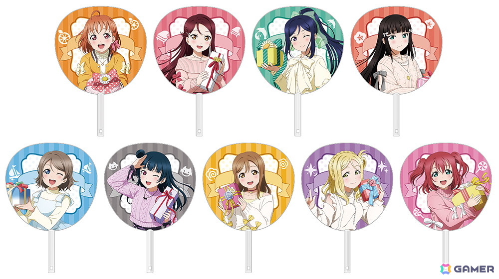 「ラブライブ!サンシャイン!!」“Aqoursからキミにプレゼント”がテーマの描き下ろしイラストグッズが6月7日に発売!の画像
