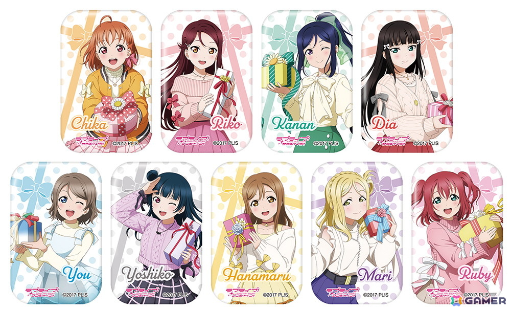「ラブライブ!サンシャイン!!」“Aqoursからキミにプレゼント”がテーマの描き下ろしイラストグッズが6月7日に発売!の画像