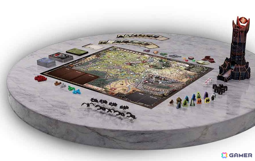 協力型ボードゲーム「パンデミック」が「指輪物語」とコラボ!「指輪物語:運命の旅」日本語版が6月下旬に発売の画像