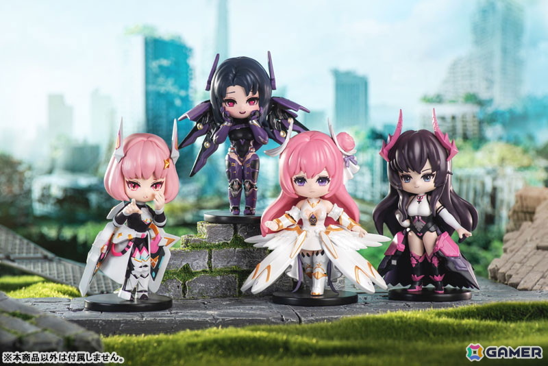 「勝利の女神:NIKKE」よりドロシーや紅蓮など7体のキャラがラインアップしたトレーディングフィギュアが「あみあみ」にて予約受付中!の画像