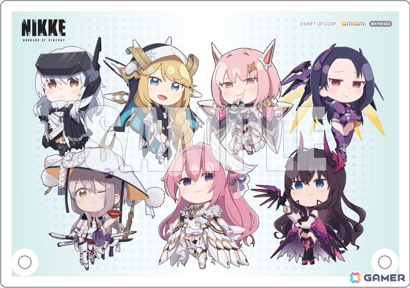 「勝利の女神:NIKKE」よりドロシーや紅蓮など7体のキャラがラインアップしたトレーディングフィギュアが「あみあみ」にて予約受付中!の画像