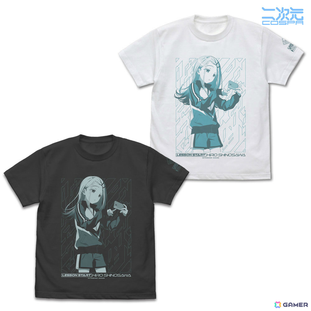 「学マス」咲季たち12人のTシャツや初星学園デザインのレザーカードケースなどが二次元コスパより登場!の画像