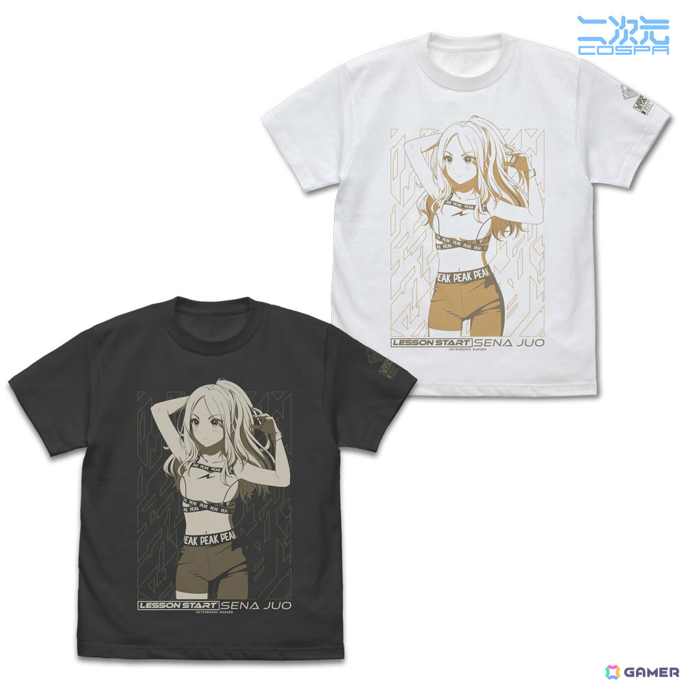 「学マス」咲季たち12人のTシャツや初星学園デザインのレザーカードケースなどが二次元コスパより登場!の画像
