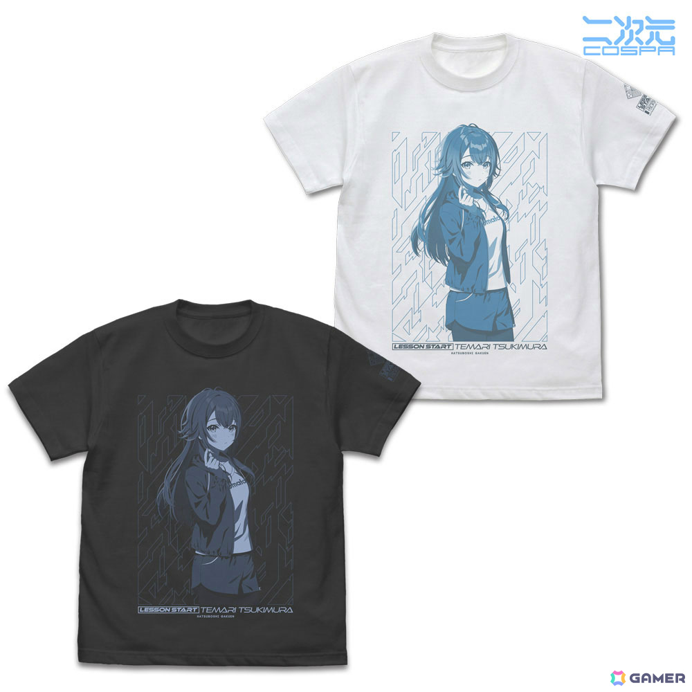 「学マス」咲季たち12人のTシャツや初星学園デザインのレザーカードケースなどが二次元コスパより登場!の画像