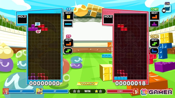 「ぷよぷよテトリス2S」はマウス操作、カメラプレイなどNintendo Switch 2ならではの新要素が盛りだくさん！新モード「いっしょにぷよテト」も体験の画像2