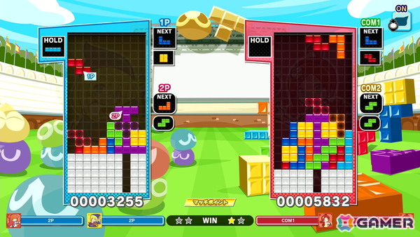 「ぷよぷよテトリス2S」はマウス操作、カメラプレイなどNintendo Switch 2ならではの新要素が盛りだくさん！新モード「いっしょにぷよテト」も体験の画像3