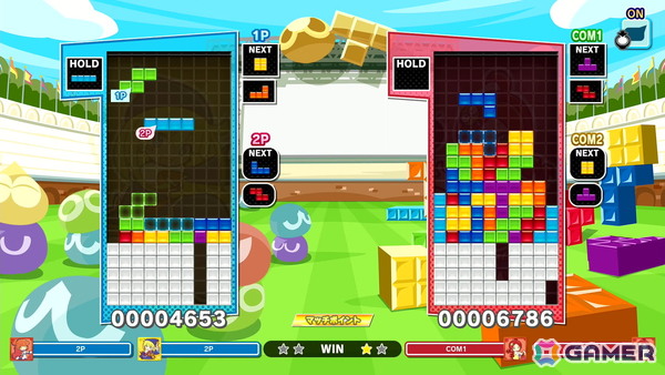 「ぷよぷよテトリス2S」はマウス操作、カメラプレイなどNintendo Switch 2ならではの新要素が盛りだくさん！新モード「いっしょにぷよテト」も体験の画像4