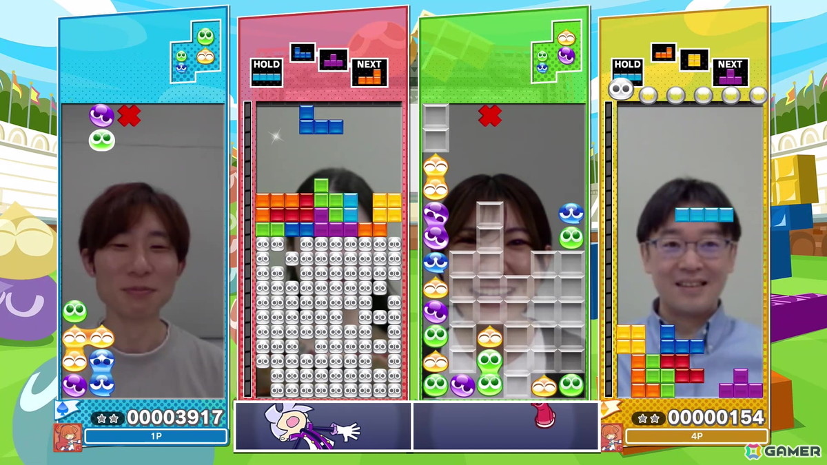 「ぷよぷよテトリス2S」はマウス操作、カメラプレイなどNintendo Switch 2ならではの新要素が盛りだくさん!新モード「いっしょにぷよテト」も体験の画像