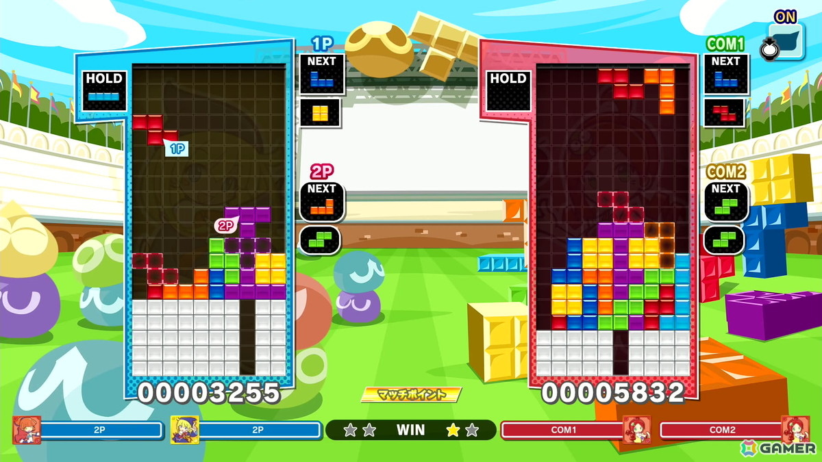 「ぷよぷよテトリス2S」はマウス操作、カメラプレイなどNintendo Switch 2ならではの新要素が盛りだくさん!新モード「いっしょにぷよテト」も体験の画像