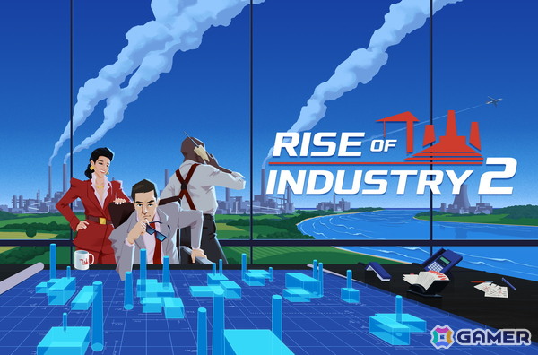 1980年代のアメリカを舞台にした経営シミュレーションゲーム「Rise of Industry 2」PC版が配信開始！の画像1