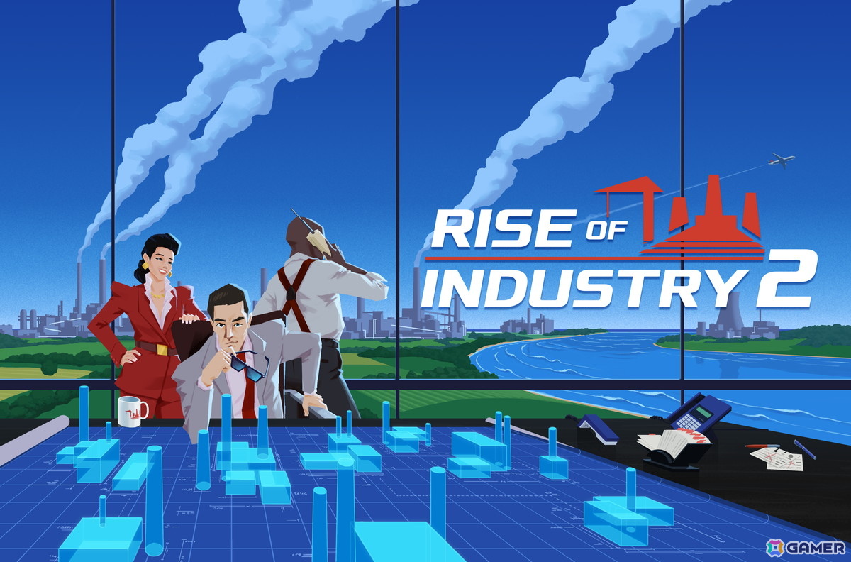 1980年代のアメリカを舞台にした経営シミュレーションゲーム「Rise of Industry 2」PC版が配信開始！の画像