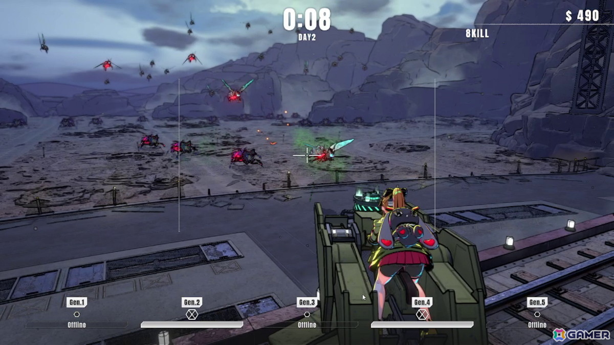 タレット防衛シューティングゲーム「タレットと少女」が今夏Steamでリリース!無料デモ版も公開中の画像