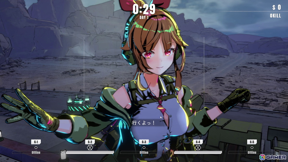 タレット防衛シューティングゲーム「タレットと少女」が今夏Steamでリリース!無料デモ版も公開中の画像