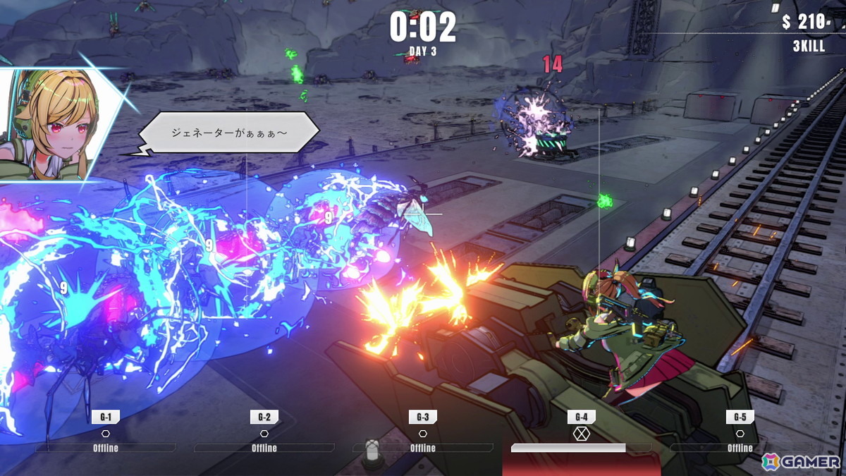 タレット防衛シューティングゲーム「タレットと少女」が今夏Steamでリリース!無料デモ版も公開中の画像