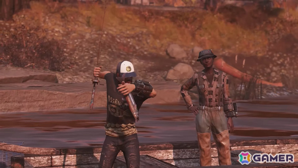 「Fallout 76」釣りを楽しめるようになる無料アップデート「Gone Fission」が配信！魚を食べて回復や追加効果を得ることもの画像