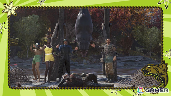 「Fallout 76」釣りを楽しめるようになる無料アップデート「Gone Fission」が配信！魚を食べて回復や追加効果を得ることもの画像