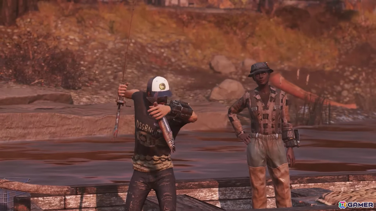 「Fallout 76」釣りを楽しめるようになる無料アップデート「Gone Fission」が配信！魚を食べて回復や追加効果を得ることもの画像10