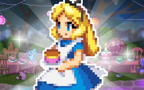 「ディズニー ピクセルRPG」で「ふしぎの国のアリス」イベントが開催！ガチャにはアリスと白うさぎが登場