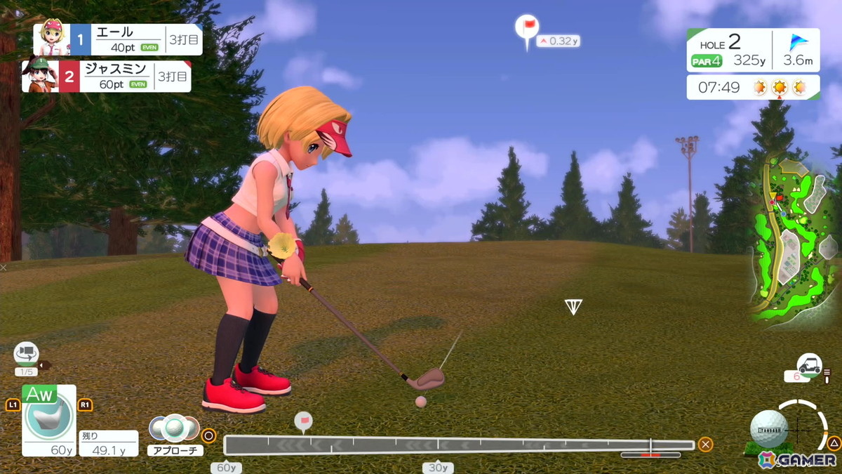 「みんなのGOLF WORLD」先行体験で確認できた新要素を紹介!スピン入力とカメラ操作を調整した新操作や“よりリアルなゴルフ体験”へのこだわりをチェックの画像