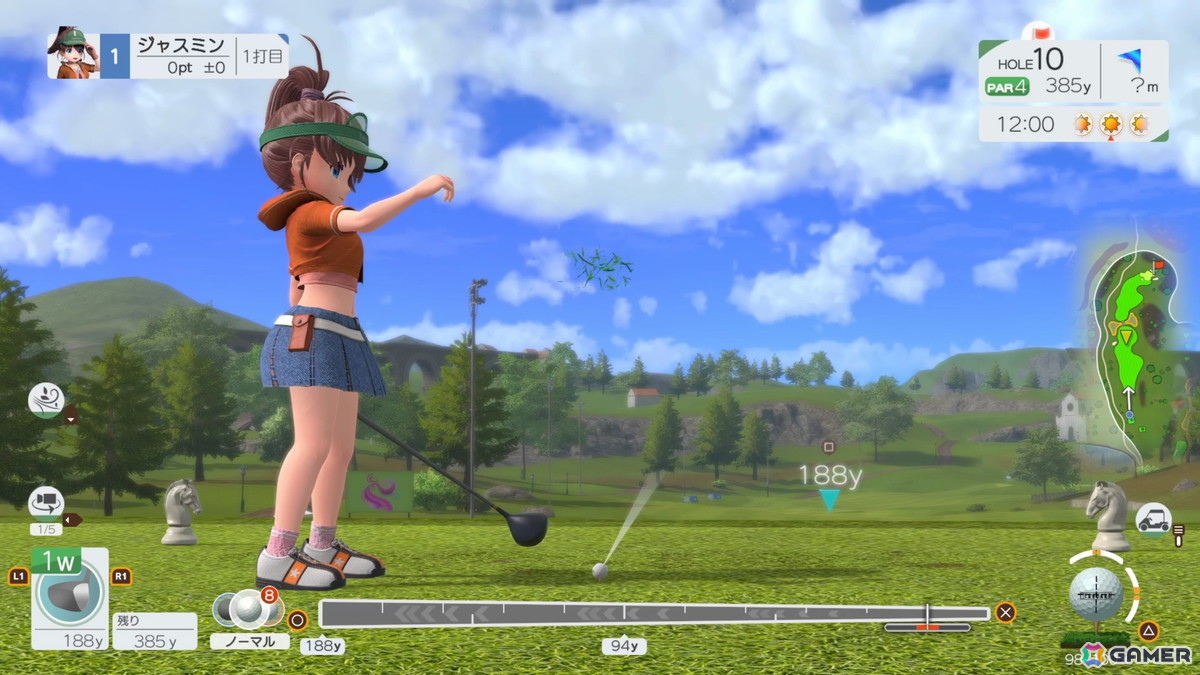 「みんなのGOLF WORLD」先行体験で確認できた新要素を紹介!スピン入力とカメラ操作を調整した新操作や“よりリアルなゴルフ体験”へのこだわりをチェックの画像
