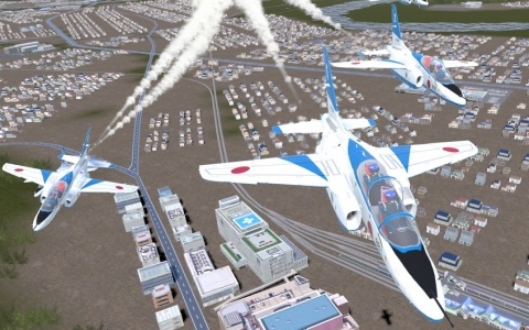 フライトシミュレーター「Dancing Wings - The Aerobatic Simulator」のSteamストアページが公開！