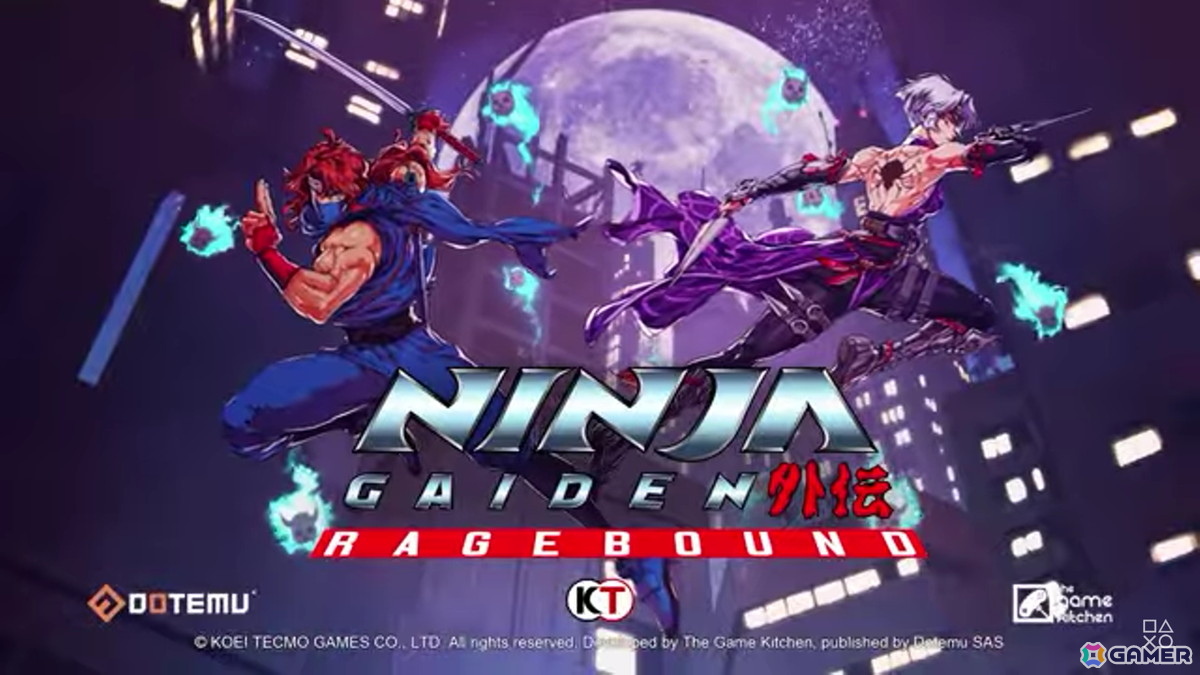 2D忍者アクション「NINJA GAIDEN: Ragebound」の配信日が8月1日に決定！二人の新主人公・ケンジとクモリが魔神軍団に挑むの画像