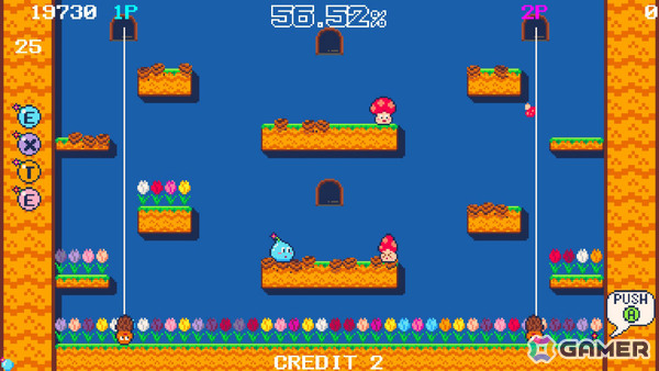 80年代後半のアーケードゲームを彷彿とさせる固定画面アクション「ブルームパラダイス」が6月19日にリリース!の画像