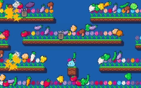 80年代後半のアーケードゲームを彷彿とさせる固定画面アクション「ブルームパラダイス」が6月19日にリリース！