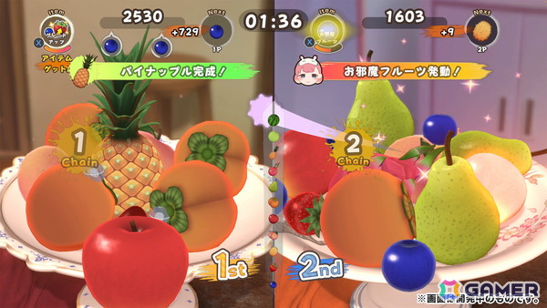 対戦型アクションパズルゲーム「フルーツマウンテン パーティ」のSteam無料体験版が配信！アート（CV：夜道雪）たち主要キャラの新ビジュアルや情報も公開の画像6