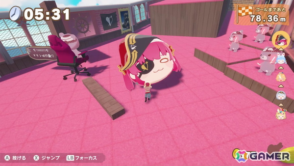 マリン船長の“お宝”を転がす3Dパズルアクション「ホロライブごろごろマウンテン」の無料体験版がSteamにて配信！の画像9
