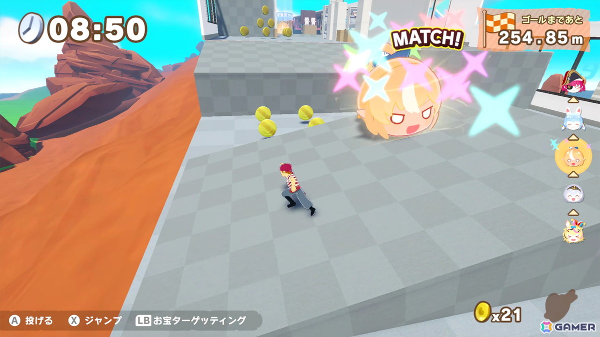 マリン船長の“お宝”を転がす3Dパズルアクション「ホロライブごろごろマウンテン」の無料体験版がSteamにて配信！の画像14