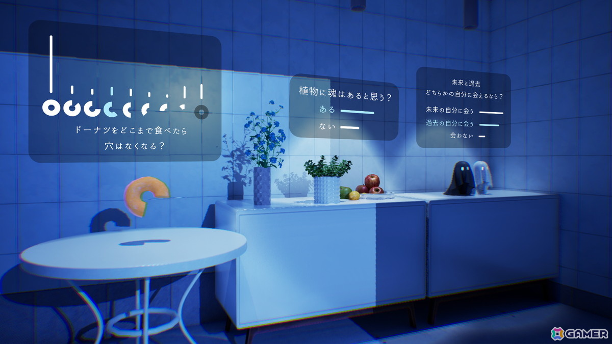 「ドーナツの穴」完全版をroom6がパブリッシング―こたえのない問いを繰り返す思考実験アドベンチャーゲームの画像