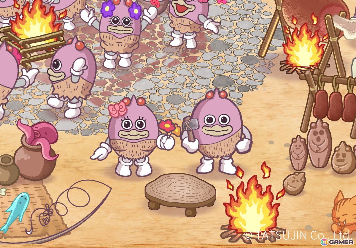 ピピル星人を集めて「PIPIRUVILLE」を完成させよう