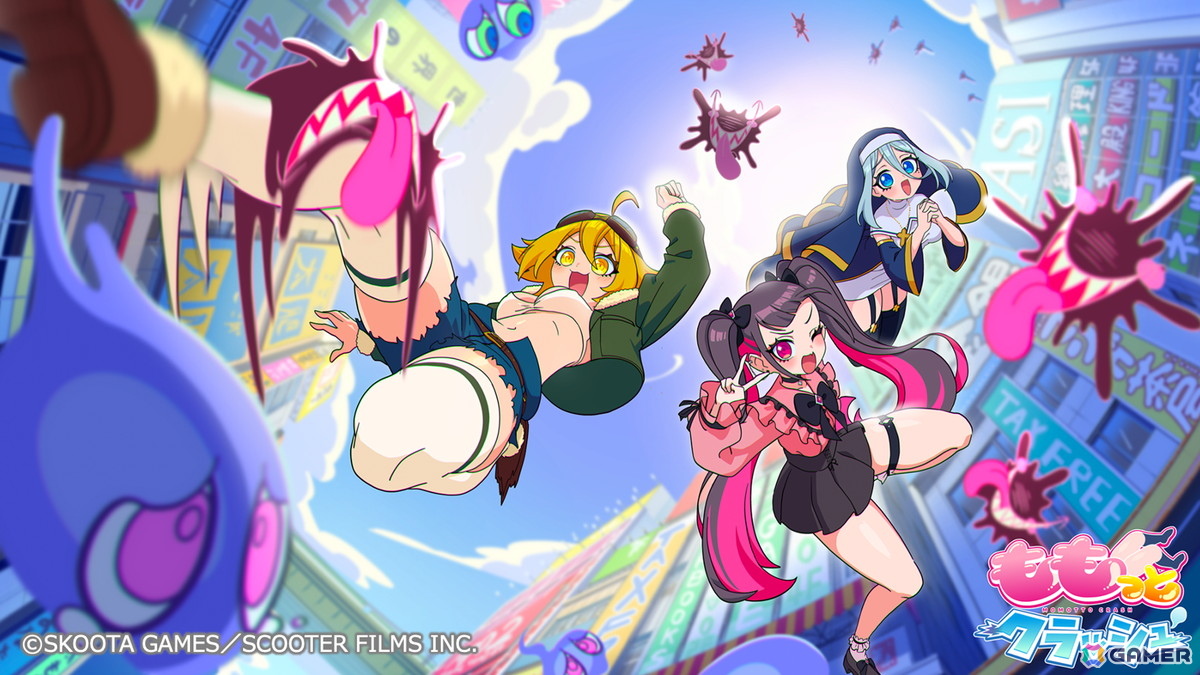 “太もも×音楽”という唯一無二のテーマを掲げたリズムゲーム「ももっとクラッシュ」がSteam Nextフェスに参加!開催に先駆けて無料体験版が公開の画像