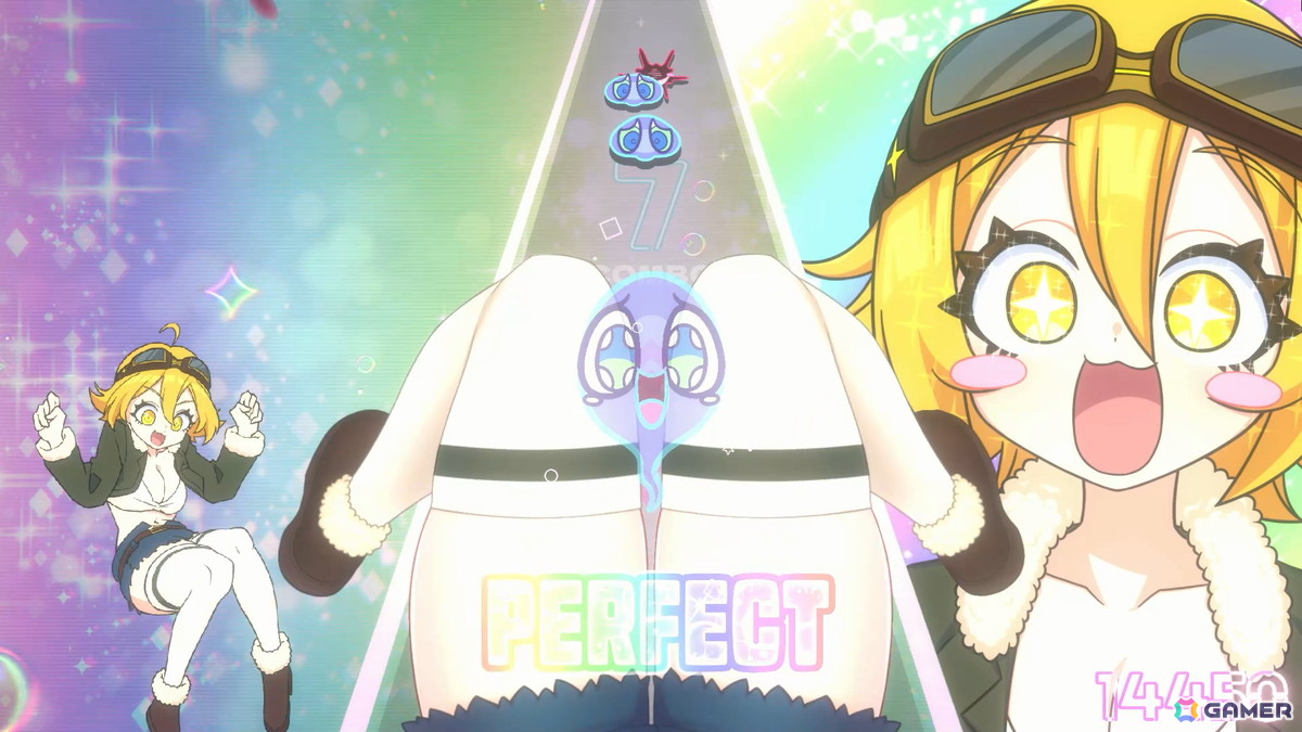 “太もも×音楽”という唯一無二のテーマを掲げたリズムゲーム「ももっとクラッシュ」がSteam Nextフェスに参加!開催に先駆けて無料体験版が公開の画像