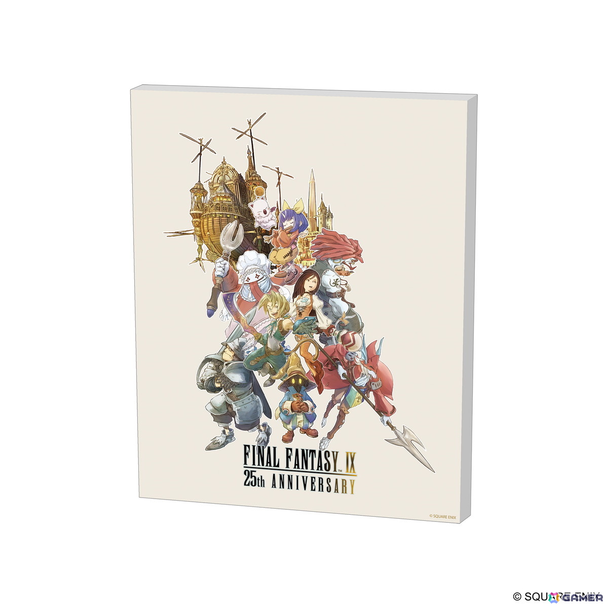 「ファイナルファンタジーIX」の 発売25周年記念くじが7月7日に発売!お座りポーズが愛らしいビビのぬいぐるみや板鼻利幸氏の描き下ろしイラストグッズを展開の画像