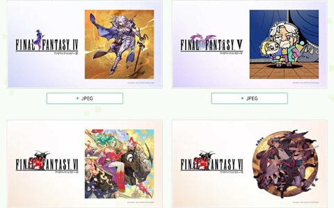 「ファイナルファンタジー ピクセルリマスター」アトレ秋葉原コラボイベント開催中！描き下ろしイラストを使用したPC壁紙が公開