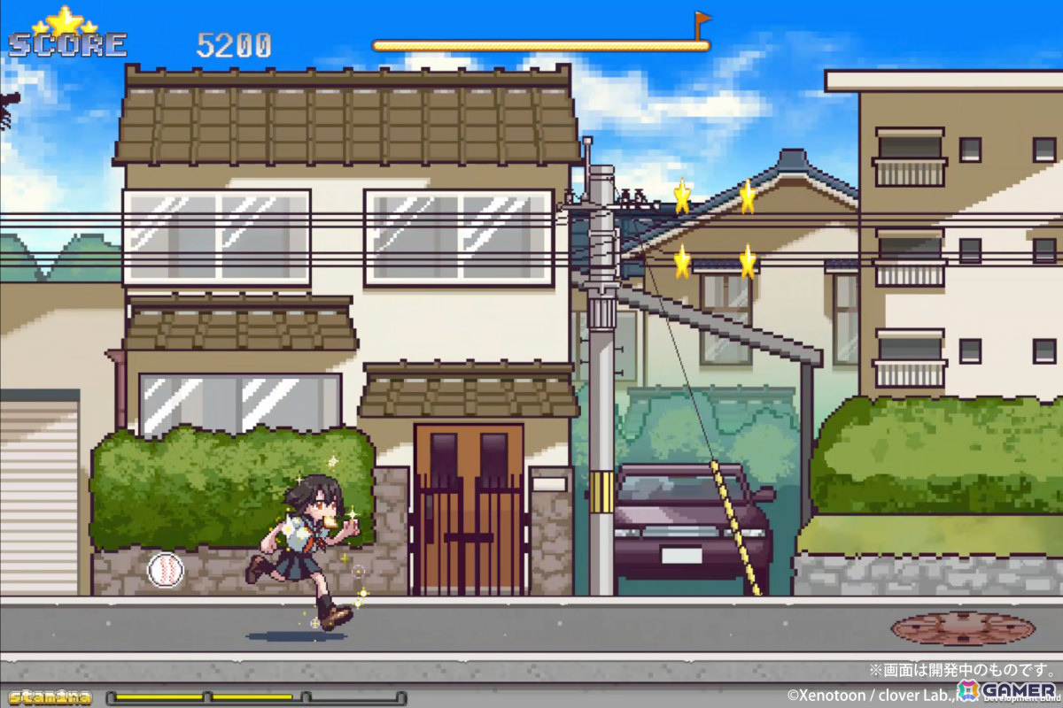ゼノトゥーン、ショートアニメ×ゲームの新ブランド「AniBit」を始動――第一弾は激走JKアニメアクション「PIXEL DASH: Toast of Destiny」の画像