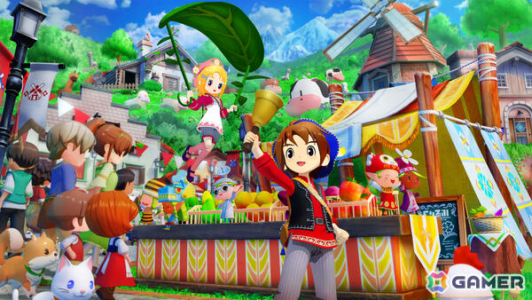 「牧場物語 Let's！風のグランドバザール」牧場ライフを彩るお祭りを特集する「そよかぜタウンウォーカー」が公開！の画像1
