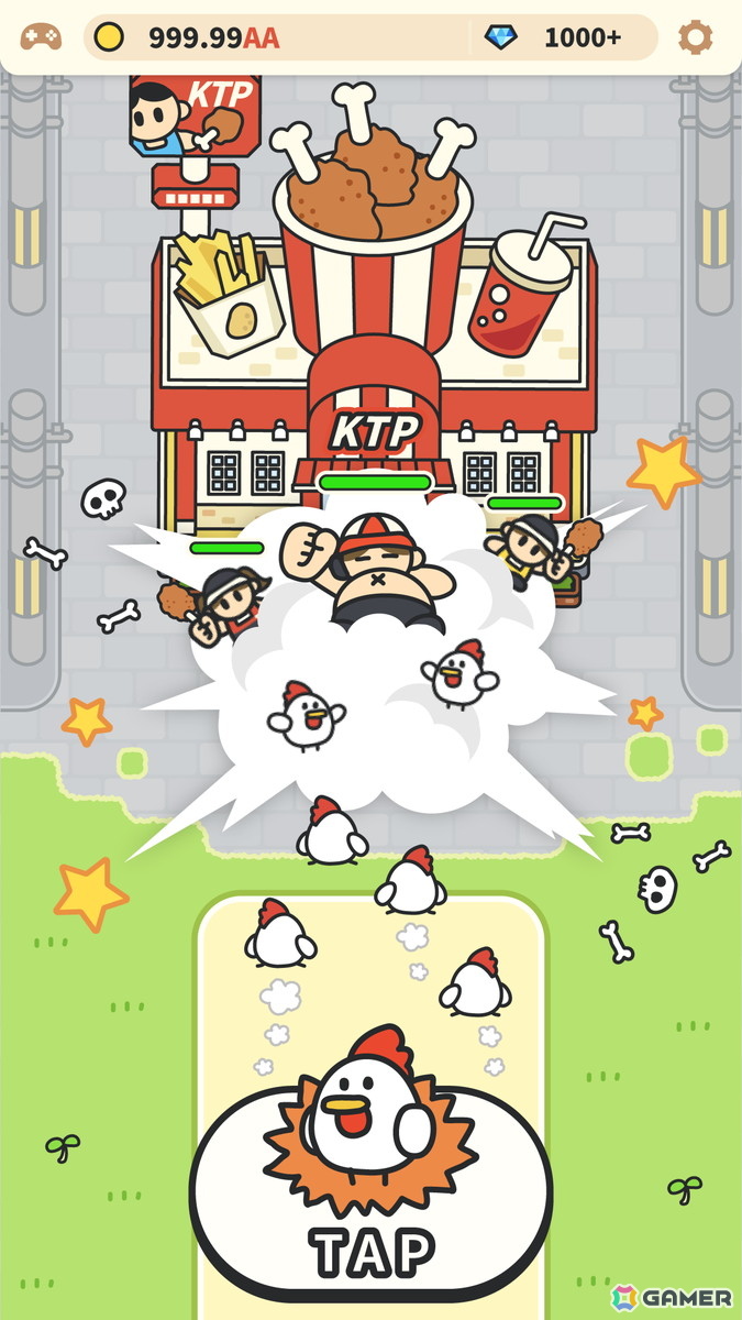 ニワトリたちが人間を滅ぼす旅に出るシュールなカジュアルゲーム「コケトピア」がスマホ向けに配信！の画像5