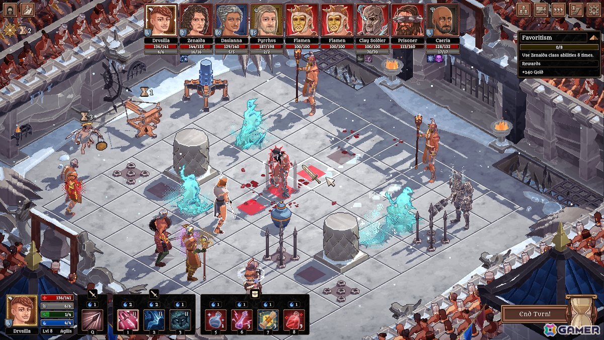 戦略的奥深さを備えた複雑なターン制タクティカルRPG「Bloodgrounds」が発表！デモ版が配信中の画像11